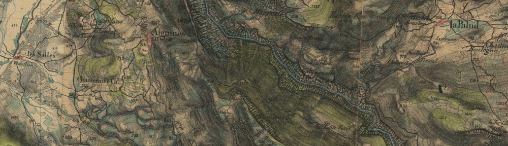 Minutes des cartes de l'Etat-Major (Géoportail)